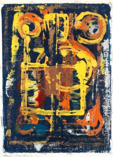 Massoud Arabshahi - Blue and Yellow Talismans