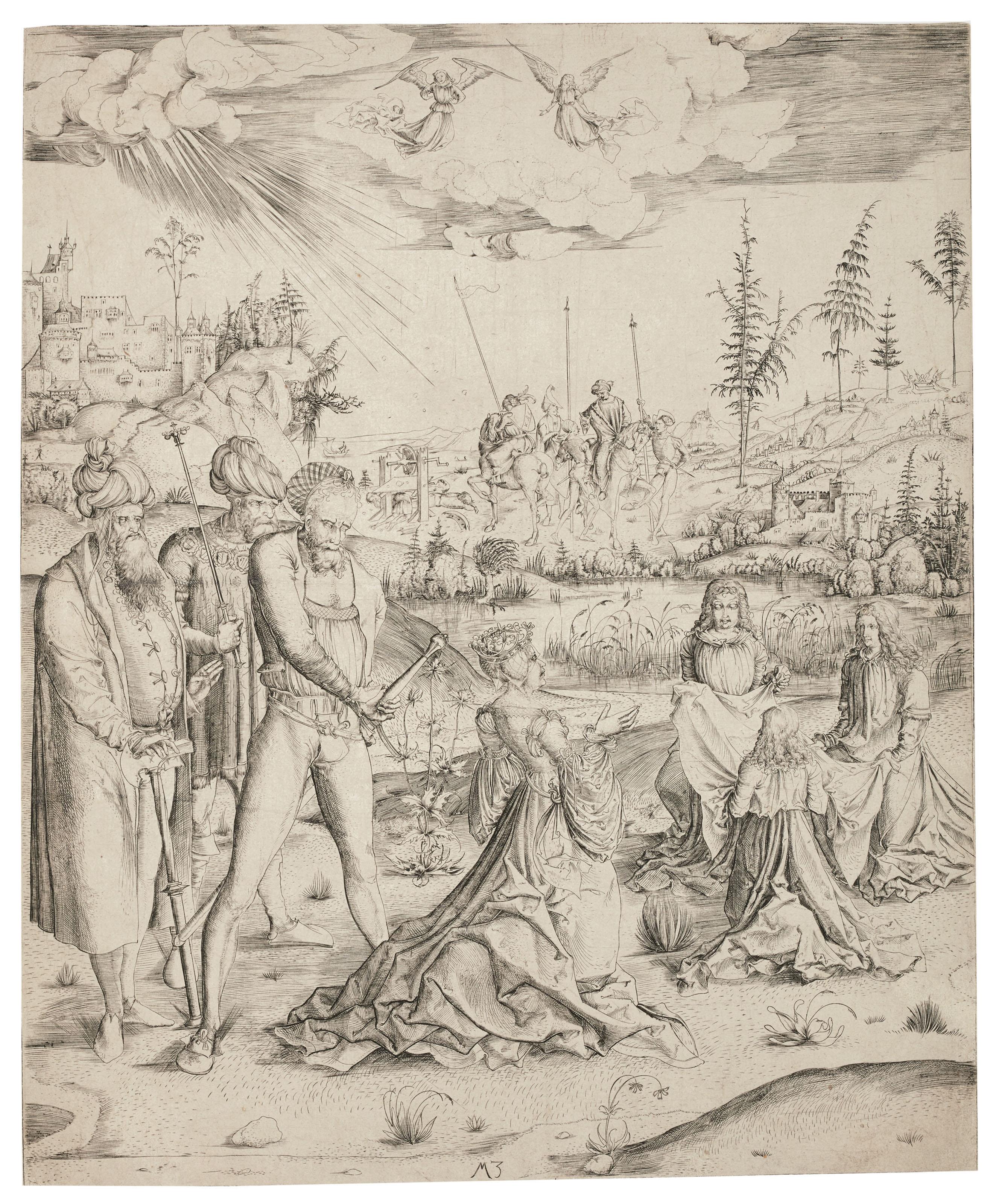 Master Mz - The Martyrdom of Saint Catherine