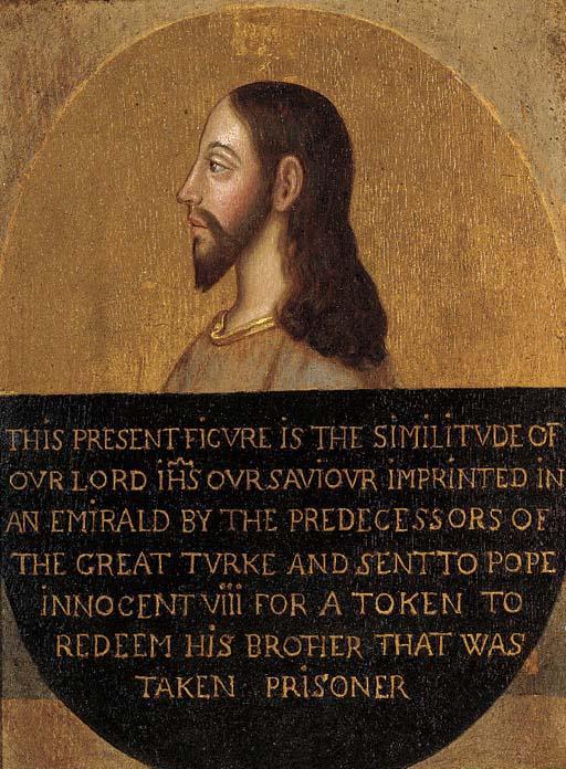 Master of the Emerald Icons - Profile of Christ