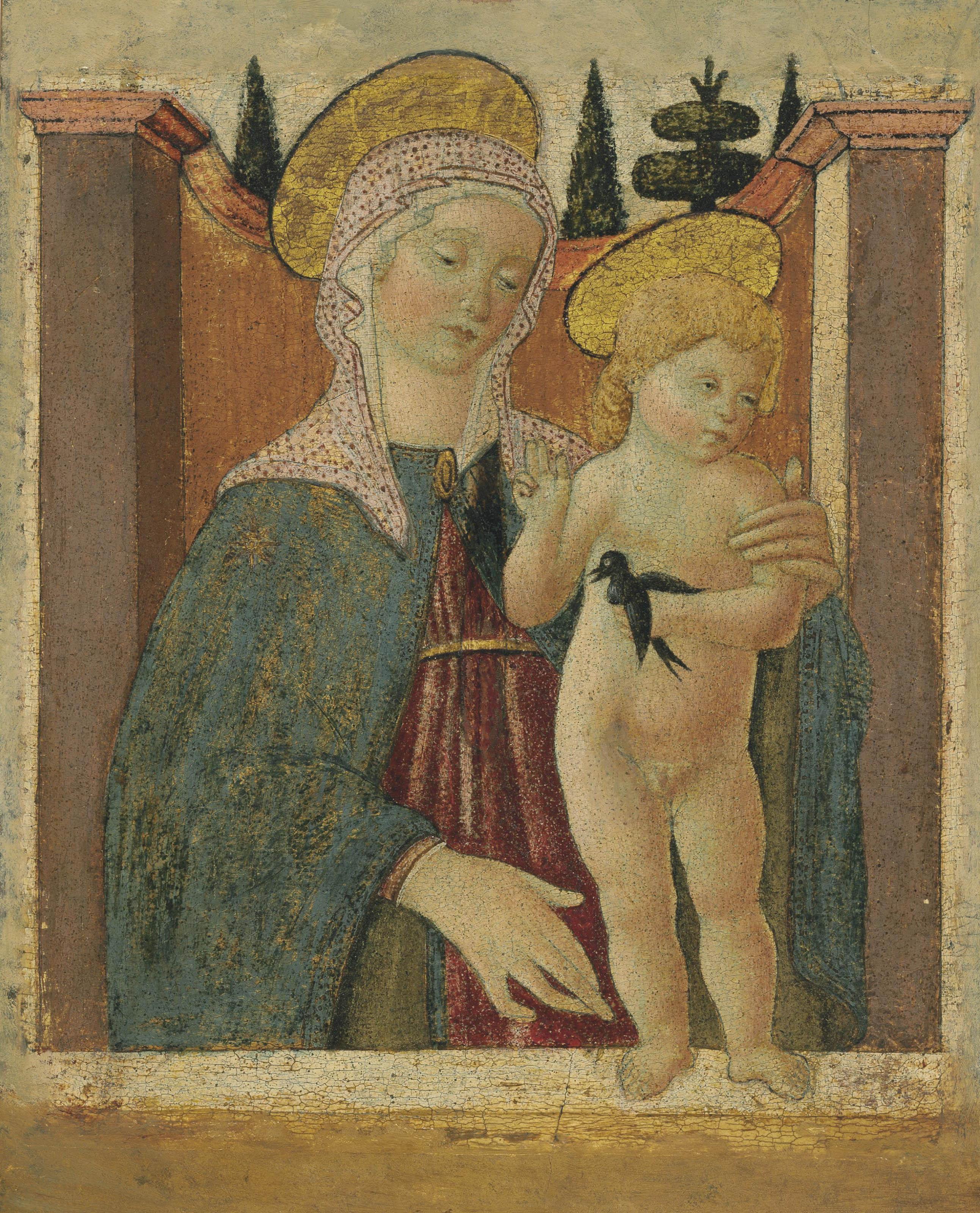 Master of The Johnson Nativity - The Madonna and Child
