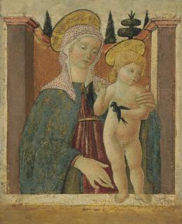 Master of The Johnson Nativity - The Madonna and Child