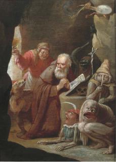Matheus van Helmont - The Temptation of Saint Anthony