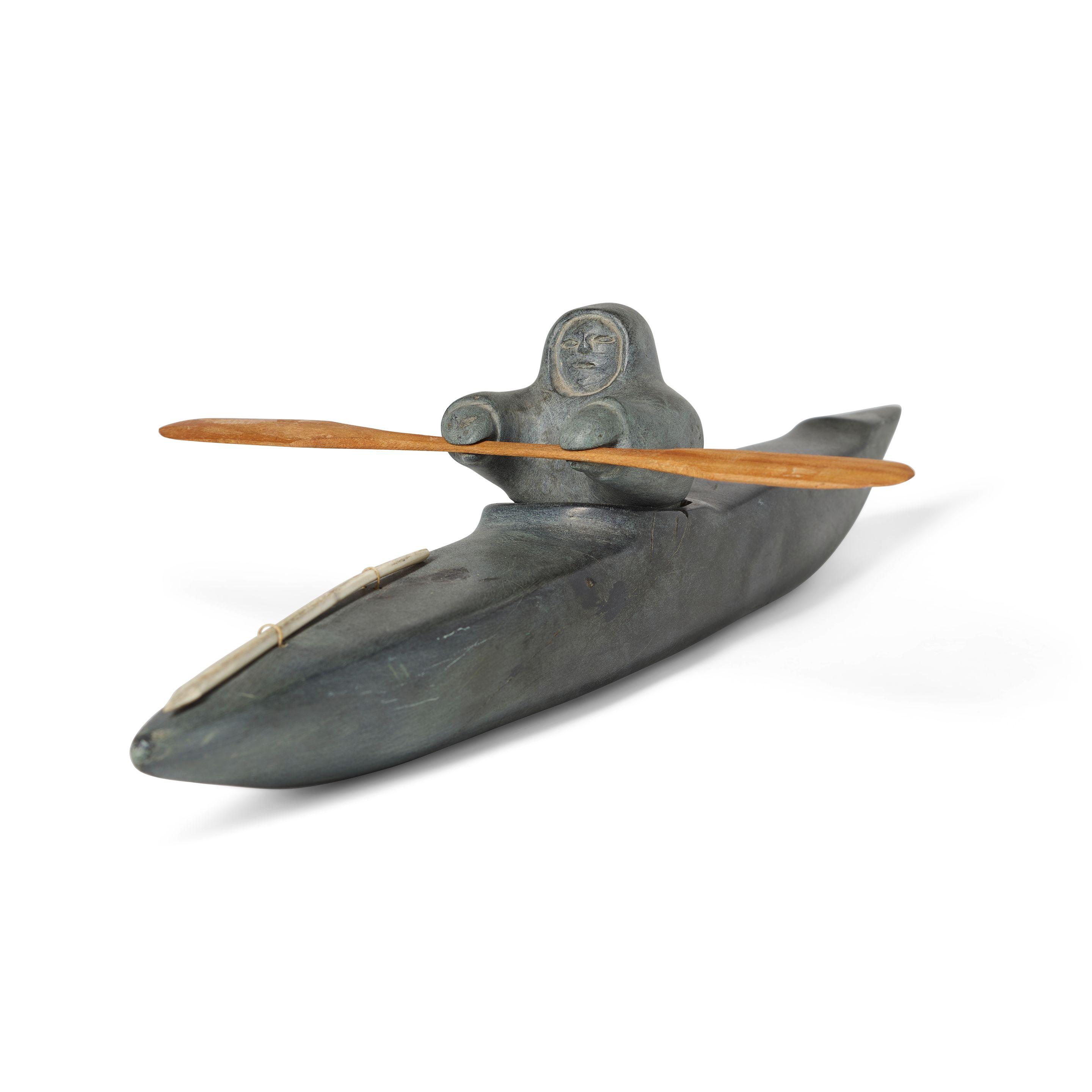 Mathew Aqigaak - A Mathew Aqigaak/Aqigaaq Sculpture