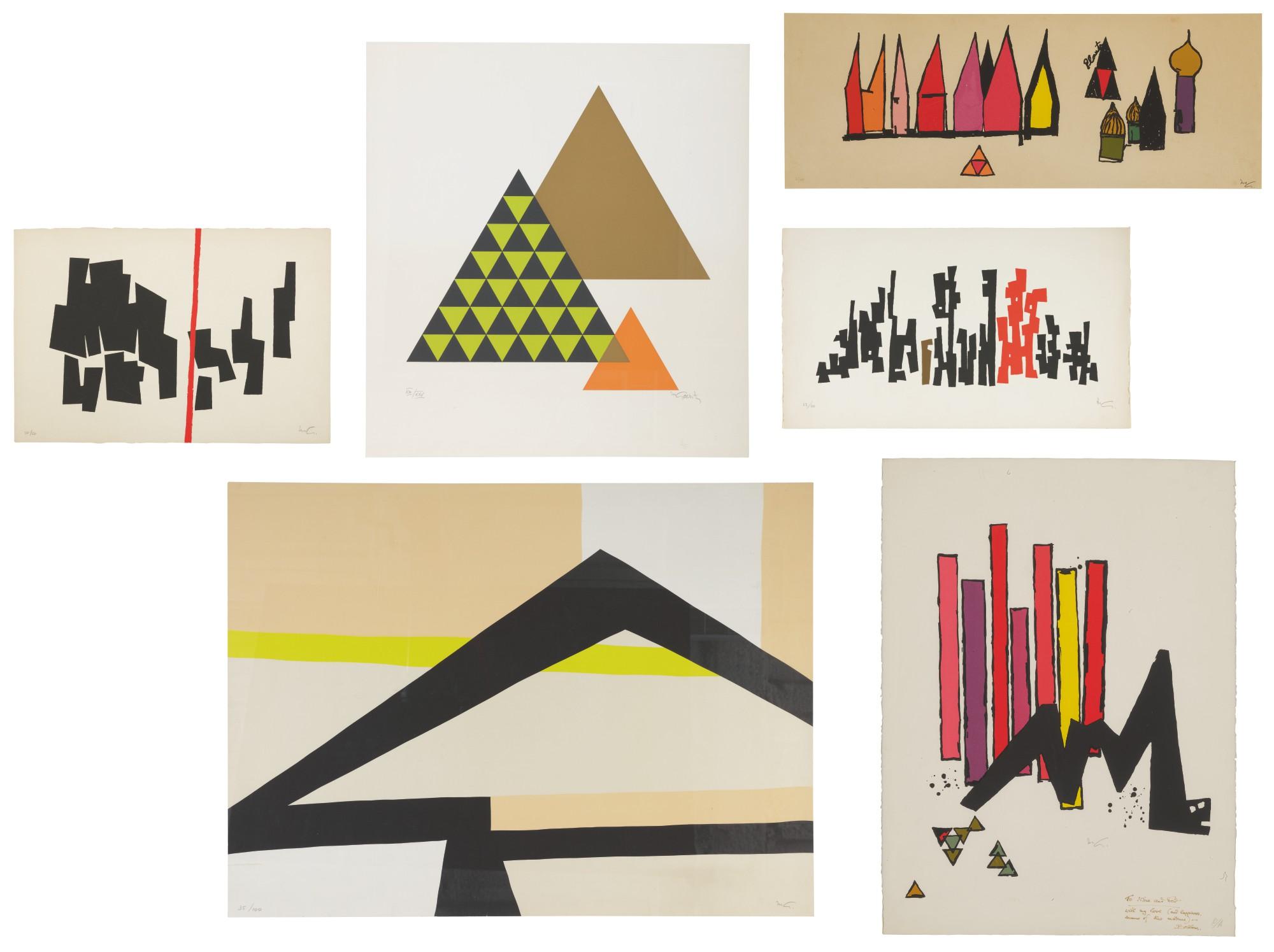 Mathias Goeritz - Untitled [6 Prints]