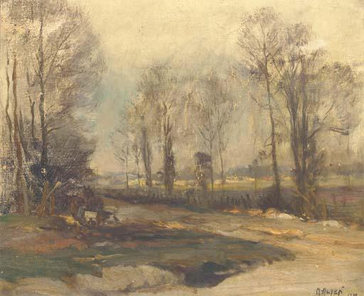Mathias Joseph Alten - Autumn landscape