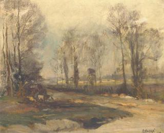 Mathias Joseph Alten - Autumn landscape