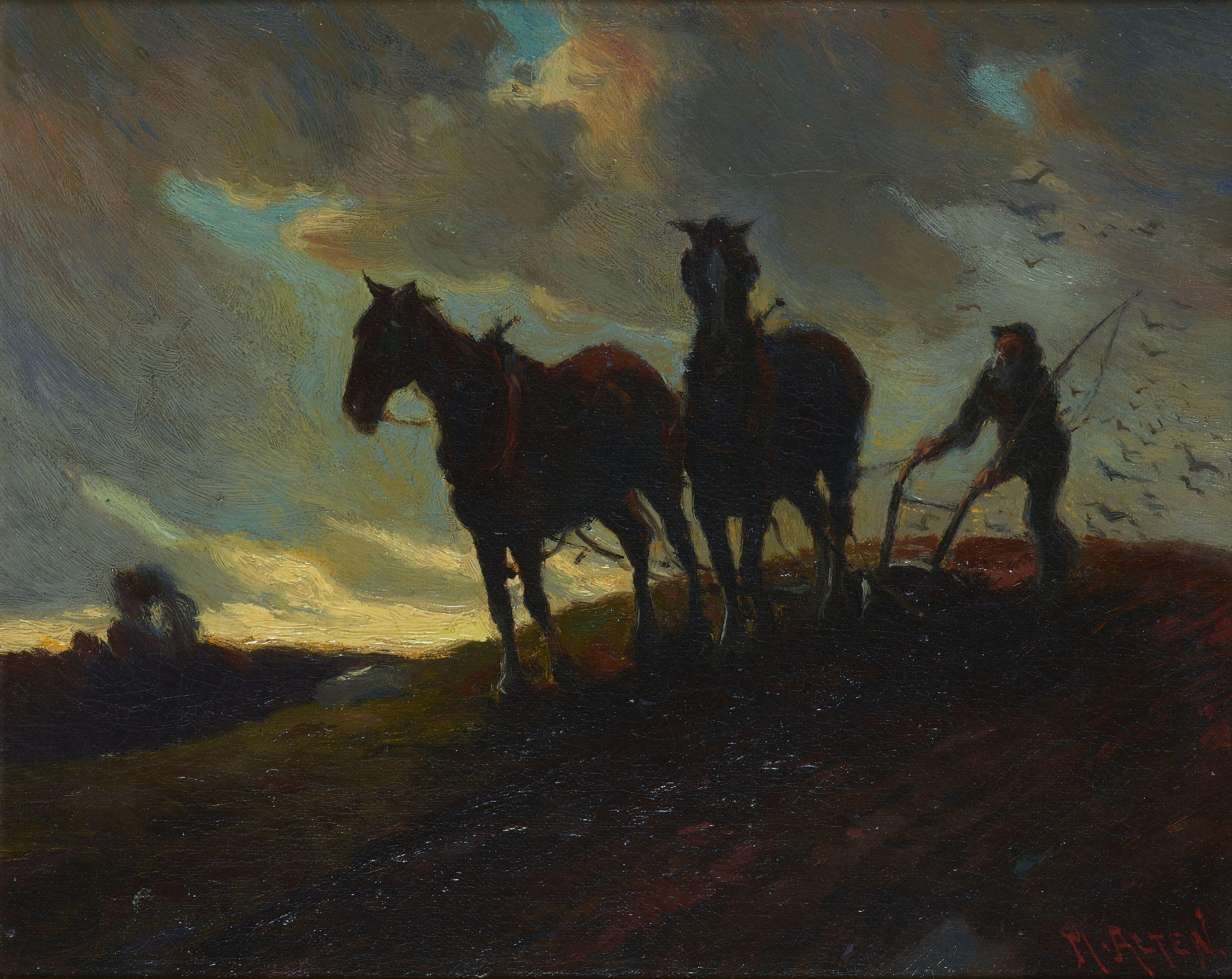 Mathias Joseph Alten - Rocky Soil, Lyme (Ploughing)