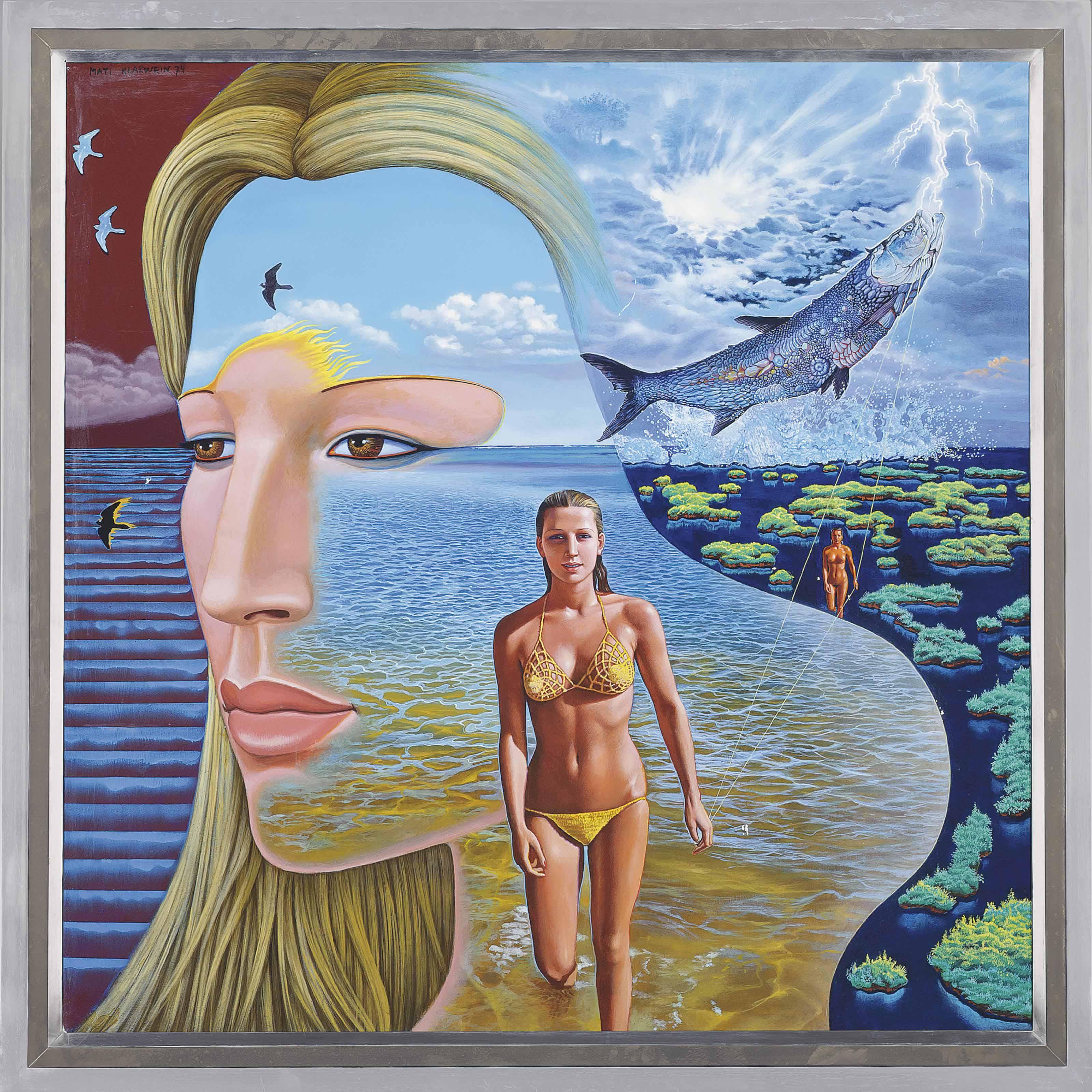 Mati Klarwein - Portrait of Donatella Horowitz