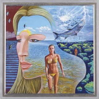 Mati Klarwein - Portrait of Donatella Horowitz