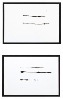 Matias Faldbakken - One Line for Every Enemy #01 & One Line for Every Enemy #05 (Two Works)