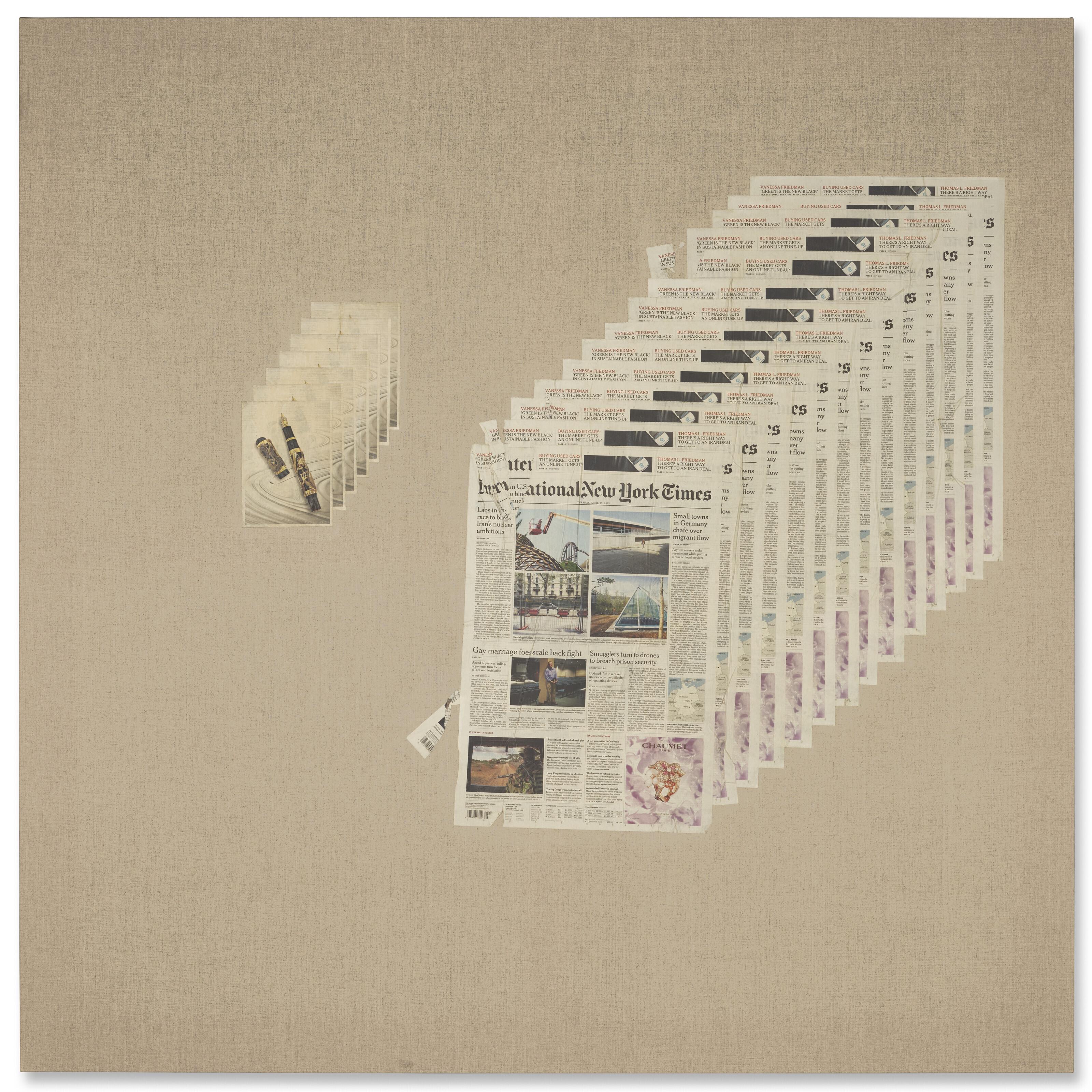 Matias Faldbakken - Untitled (Canvas #101)