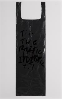 Matias Faldbakken - Untitled (Garbage Bag Grey #7)