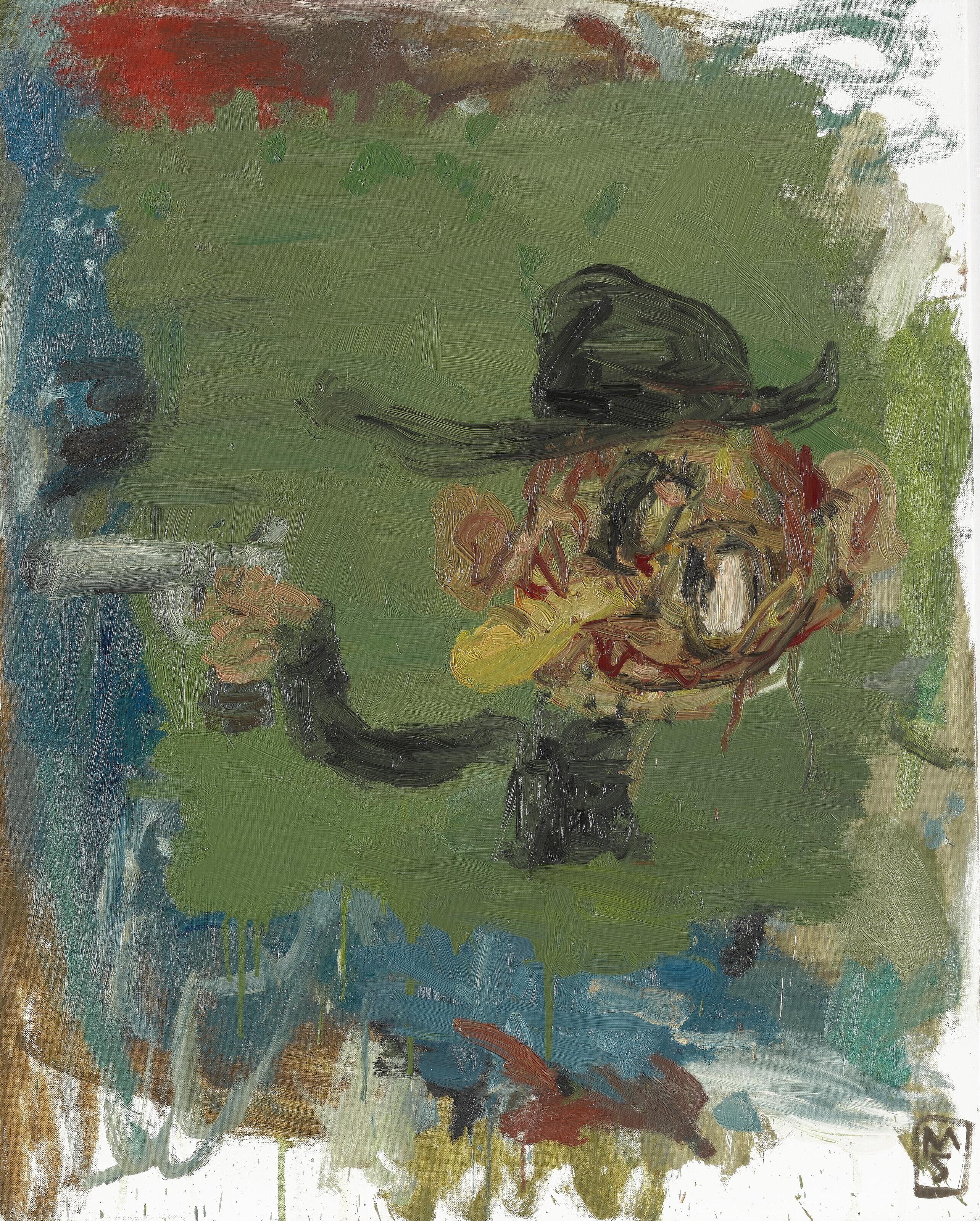 Matías Sánchez - Hombre con pistola sainete