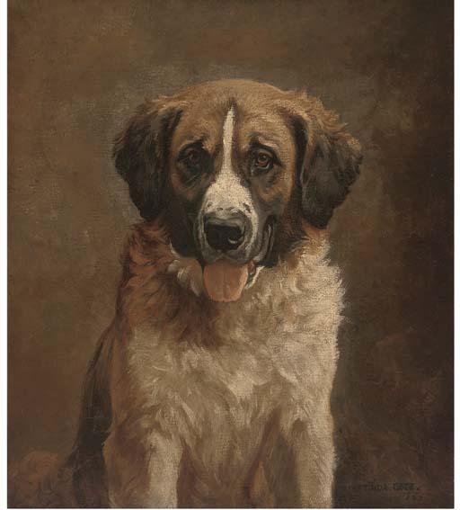 Matilda Lotz - A Faithful St. Bernard
