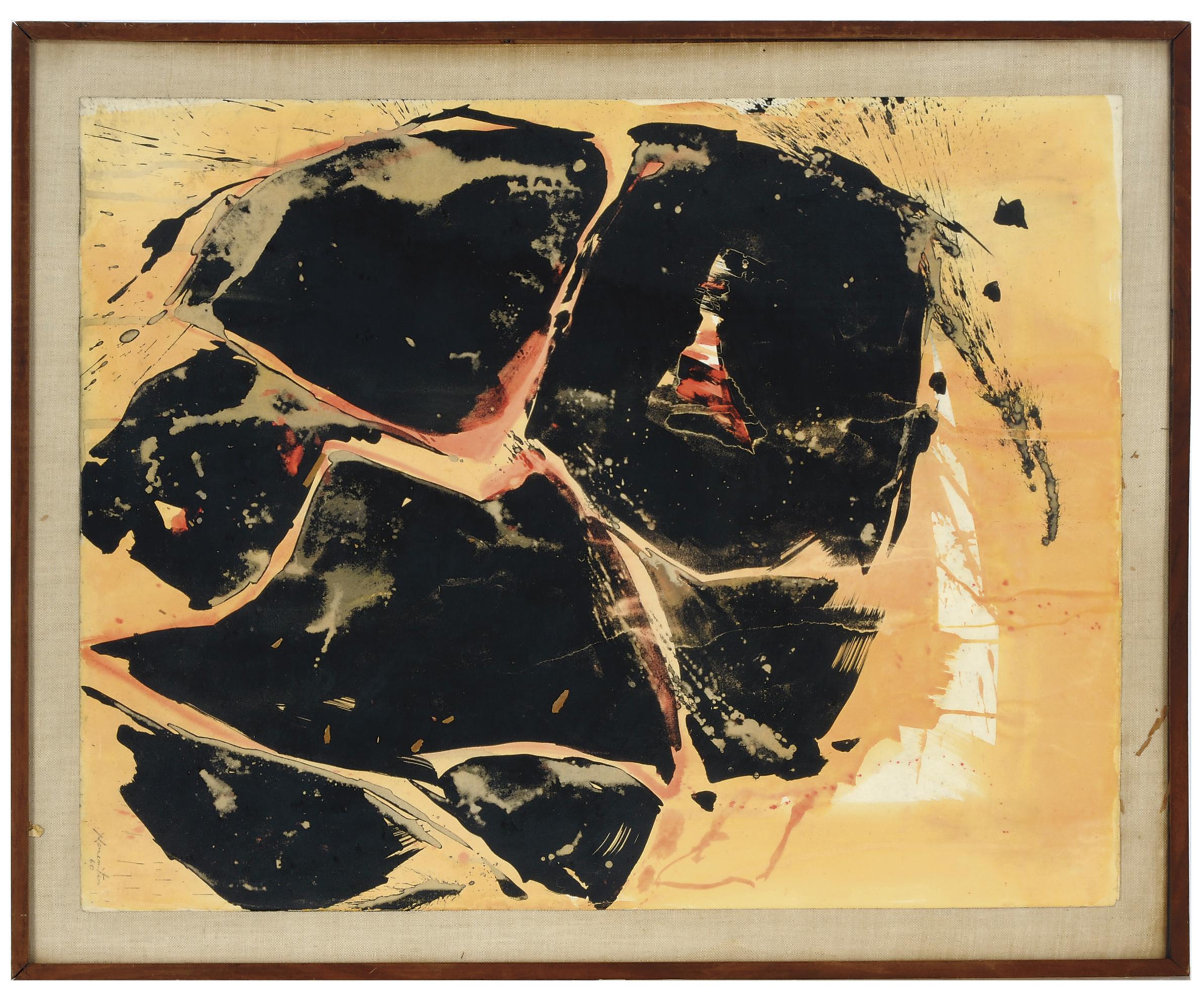 Matsumi Kanemitsu - Yellow-Orange-Black