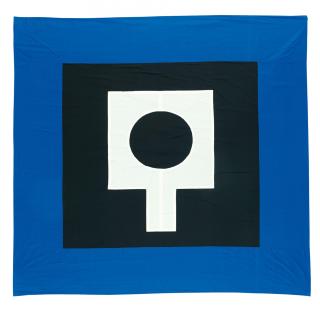 Matt Mullican - Ohne Titel (Banner, sign-sign)