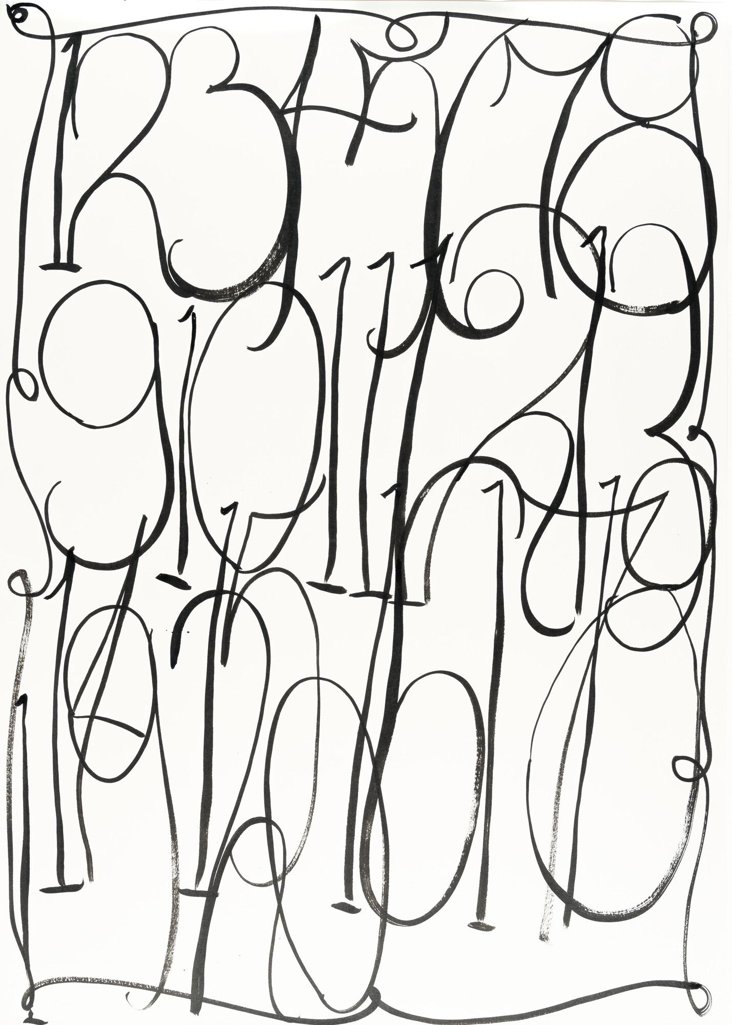 Matt Mullican - Untitled (12345…)