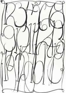 Matt Mullican - Untitled (12345…)