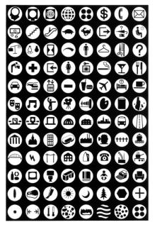 Matt Mullican - Untitled, Cincinatti, Carl Solway Gallery, 1988