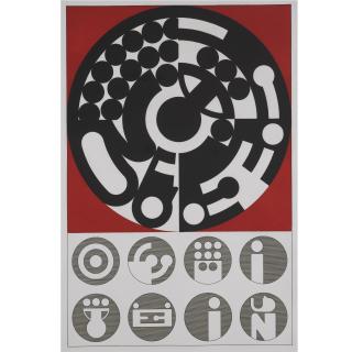 Matt Mullican - Untitled (Organizational Legend)