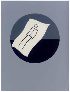 Matt Mullican - Untitled (Stick Figure)