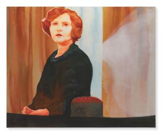 Matt Saunders - Irm watching Margit