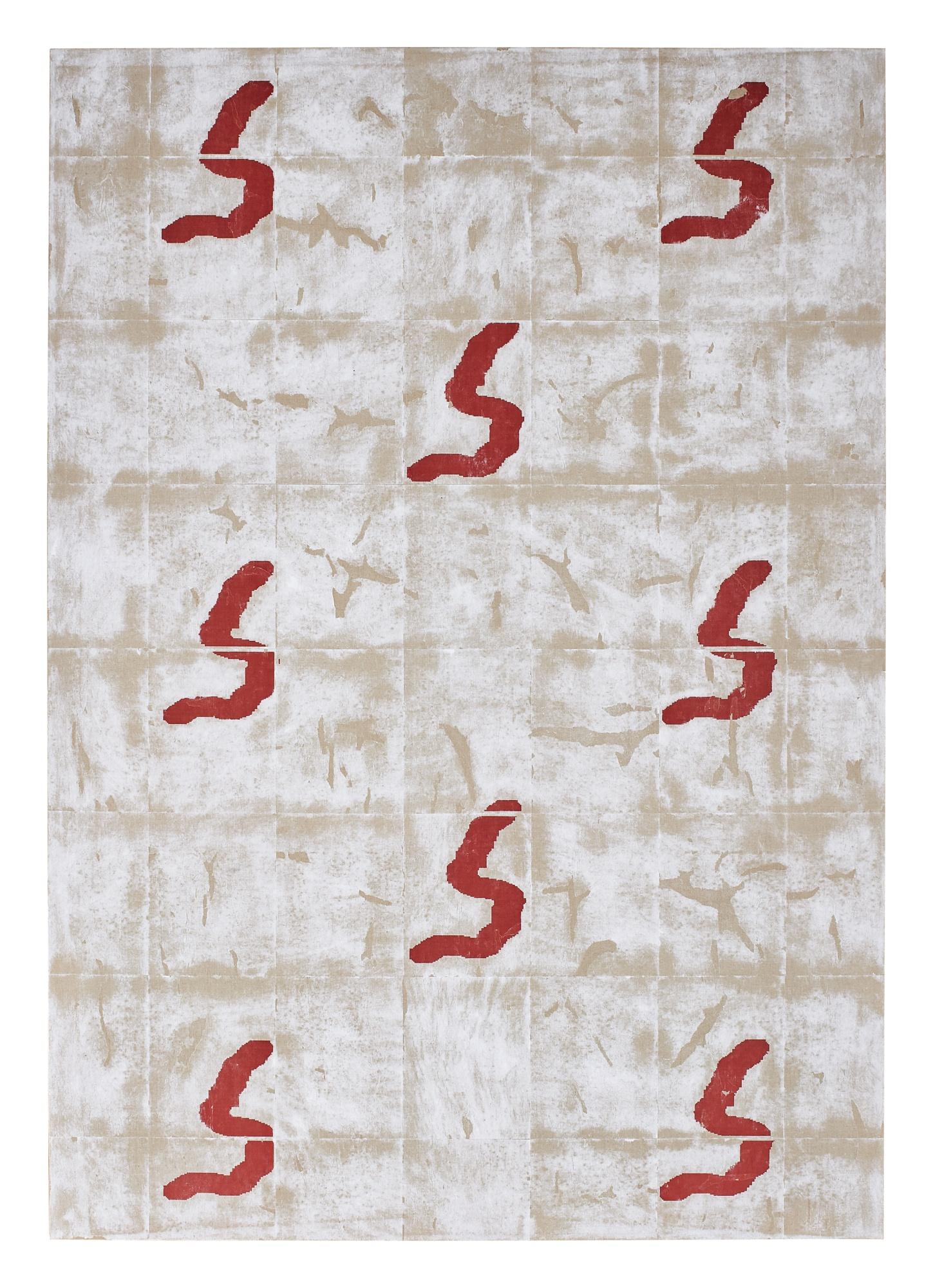 Matt Sheridan Smith - Pattern Portrait (Cyclist), 2014