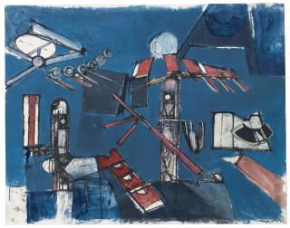 Matta - Untitled (Composition R33)