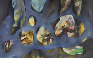 Matta - Yennes, l\'évitation in blue