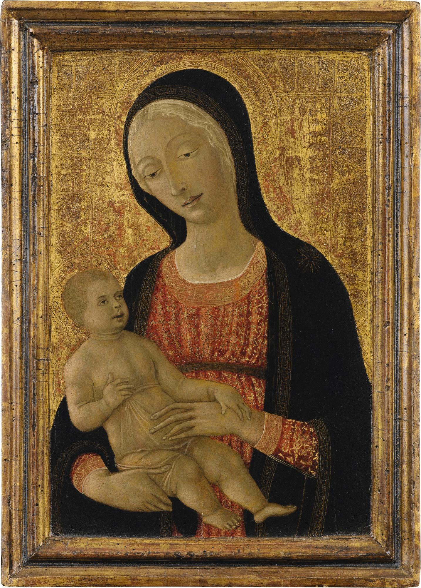 Matteo Di Giovanni Di Bartolo - The Madonna And Child