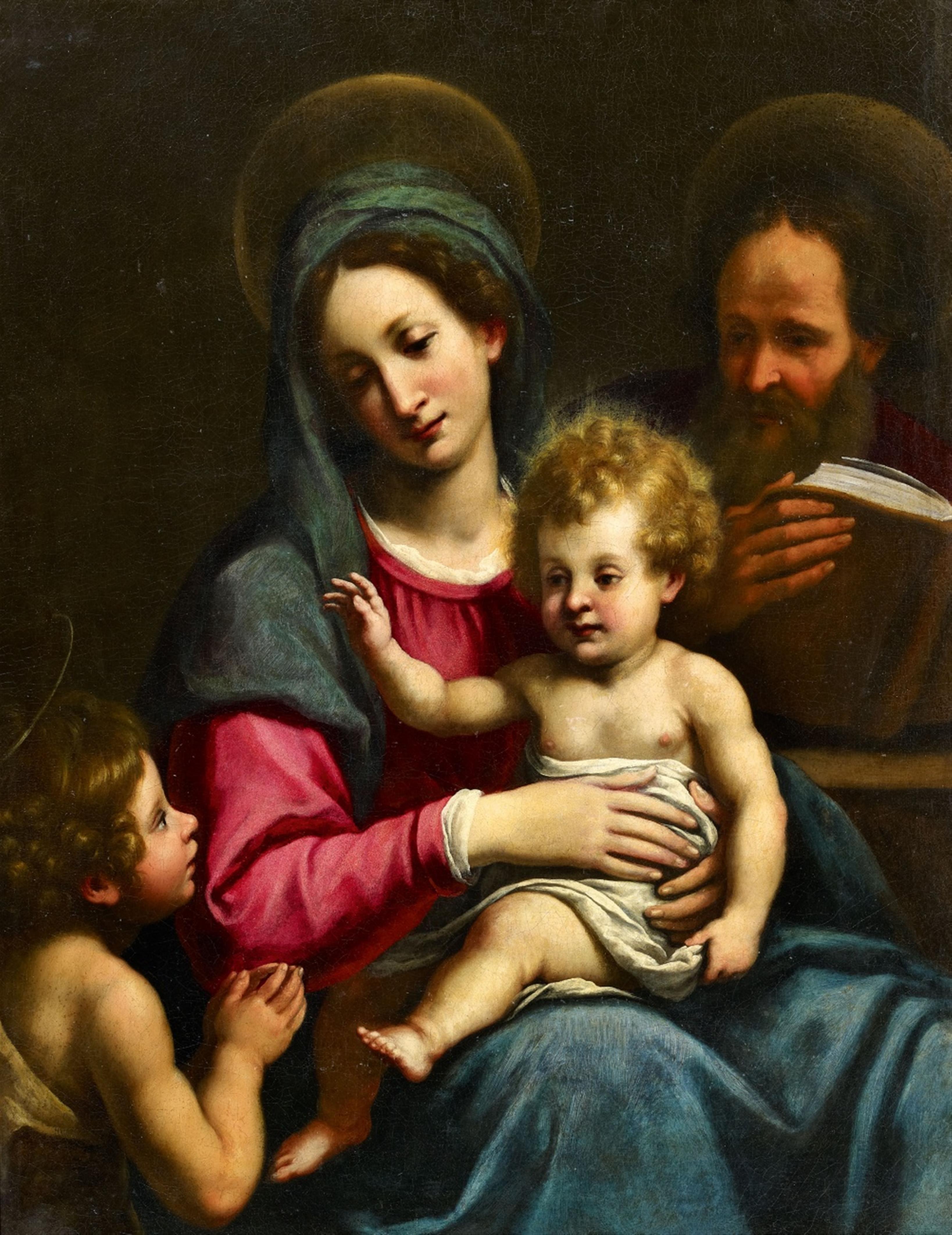 Matteo Rosselli - Die heilige Familie mit dem Johannesknaben