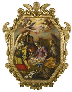 Matteo Rosselli - The Adoration Of The Shepherds