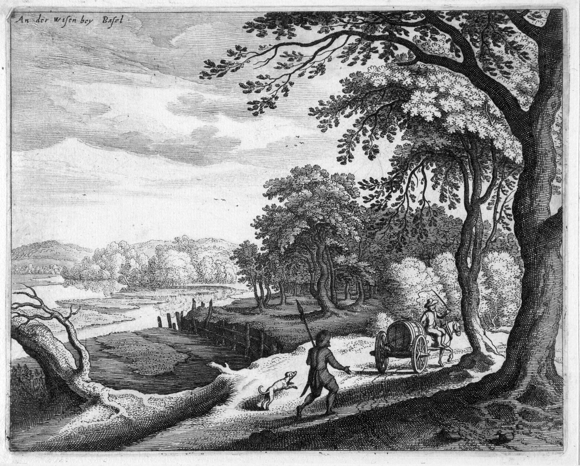 Matthäus Merian d. Ä. - 12 Bll.: Landschaften in der Schweiz und Deutschland.