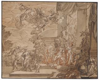 Mattheus Terwesten - An Allegory Of The Story Of Ulysses