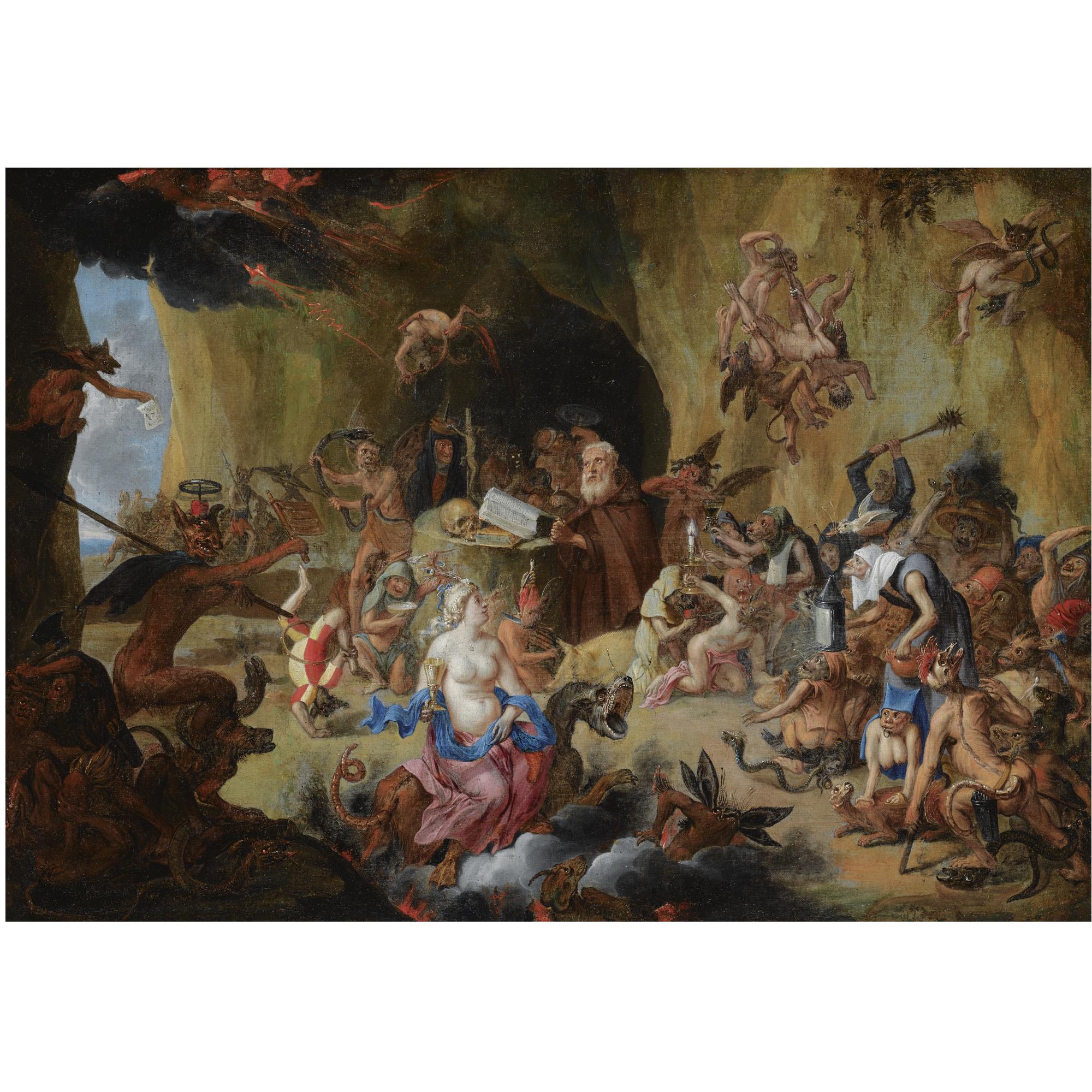 Mattheus Van Helmont - The Temptation Of Saint Anthony