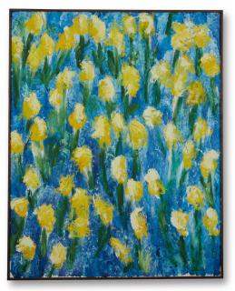 Matthew Chambers - This Is The Grass That Grows Wherever Land Is And Water Is, 2017