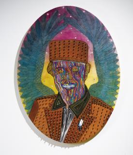 Matthew Day Jackson - Eleanor (Red Cross)