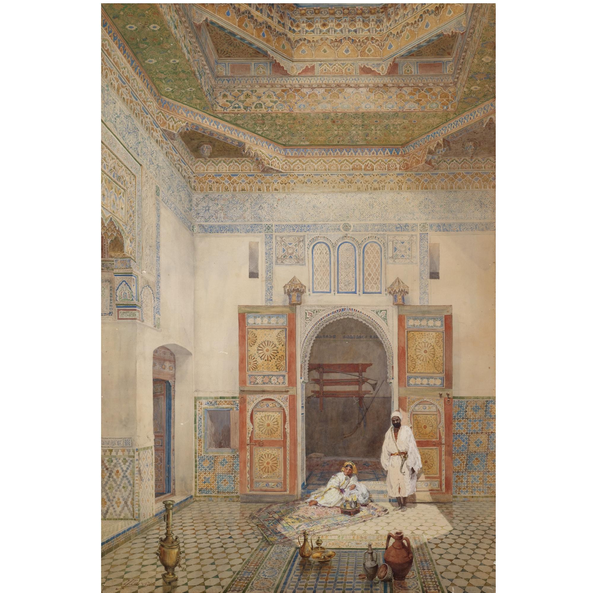 Matthew Jarvis - British Tea In The Riad, Morocco