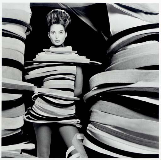Matthew Rolston - Ring Dress (Christy Turlington), c. 1989