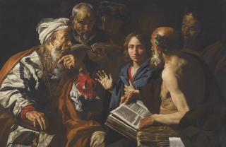Matthias Stomer - Christ Disputing With The Doctors