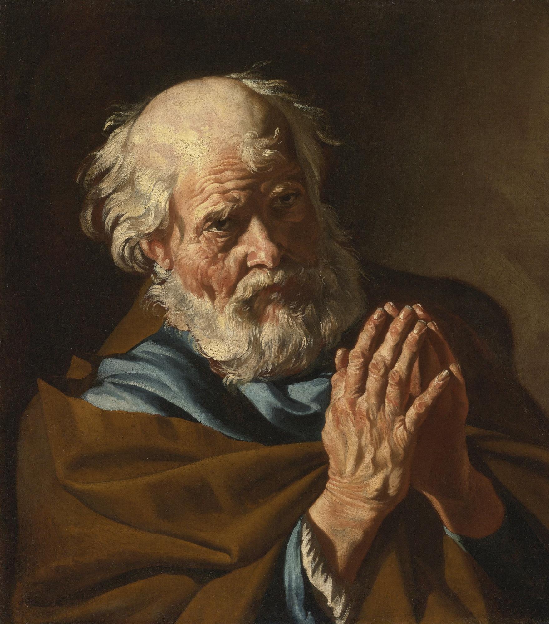 Matthias Stomer - Saint Peter Praying