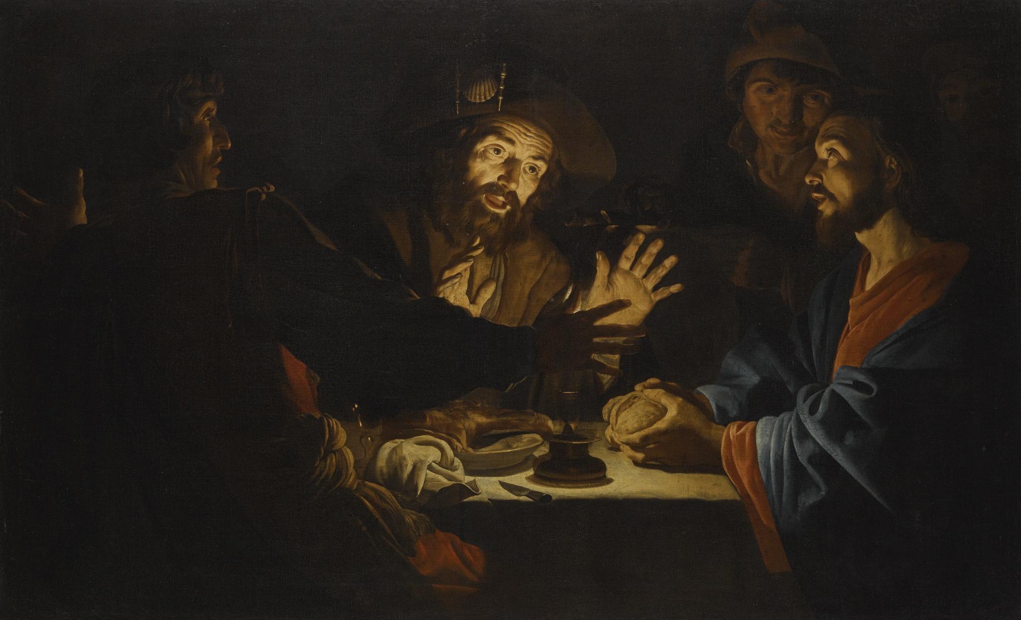 Matthias Stomer - The Supper At Emmaus
