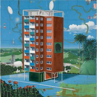 Matthias Weischer - Afrikanisches Haus