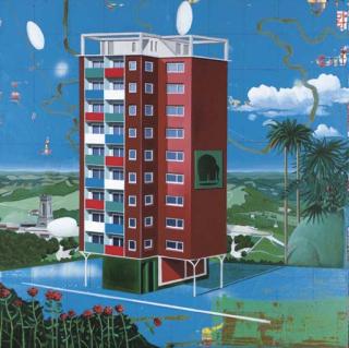 Matthias Weischer - Afrikanisches Haus