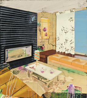 Matthias Weischer - Kaminzimmer.