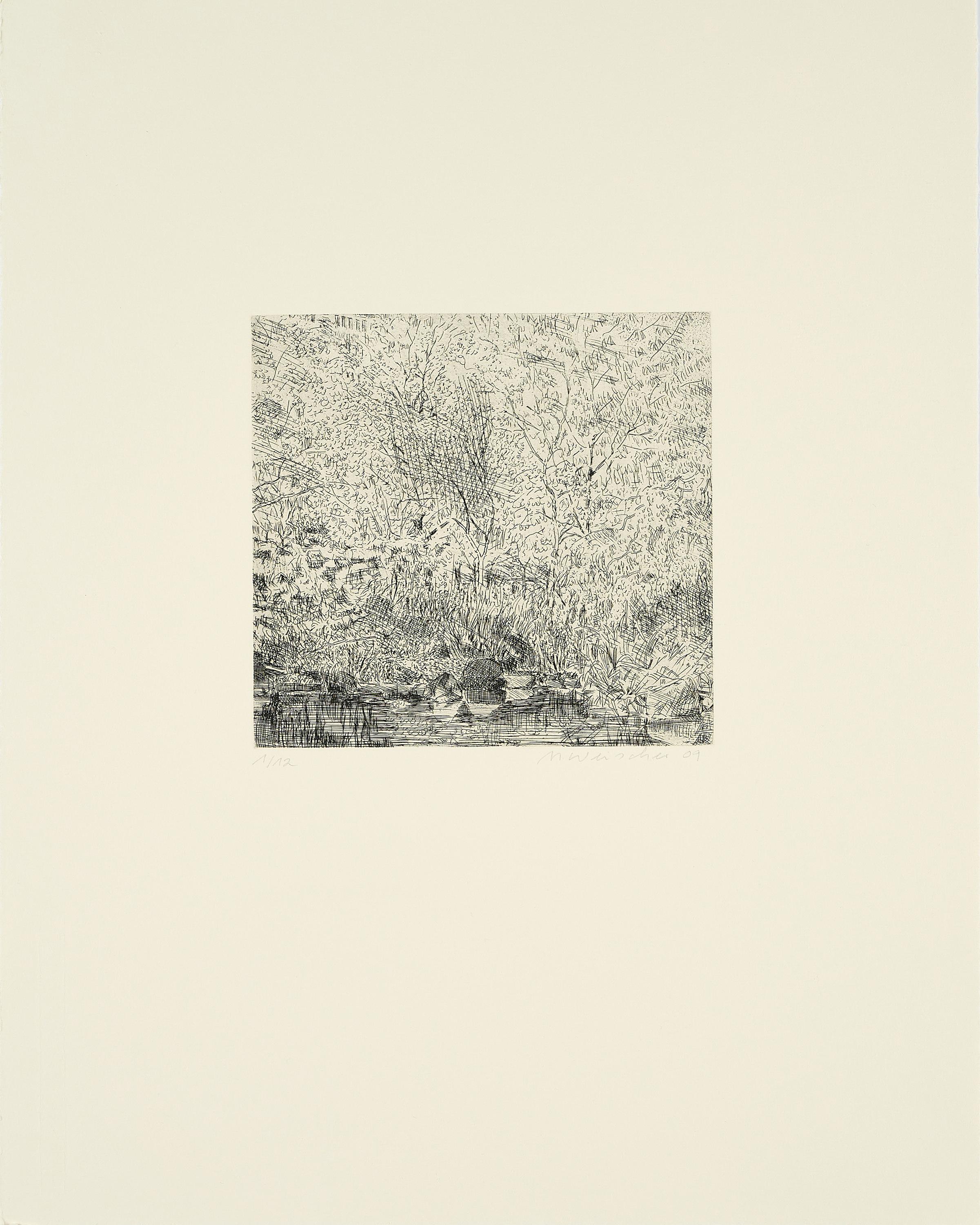 Matthias Weischer - Ohne Titel (Landschaft 3).