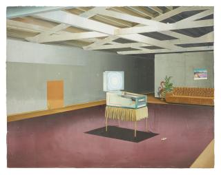 Matthias Weischer - Spielhalle