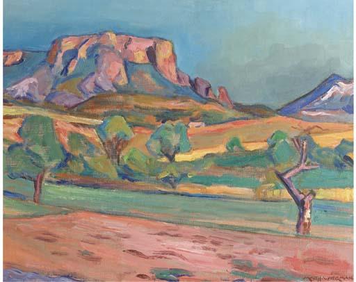 Matthieu Wiegman - Landscape in the Provence
