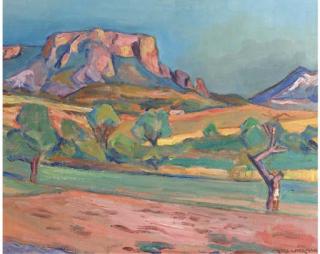 Matthieu Wiegman - Landscape in the Provence