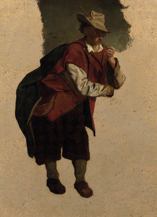 Matthijs Maris - A man in historical costume - a study